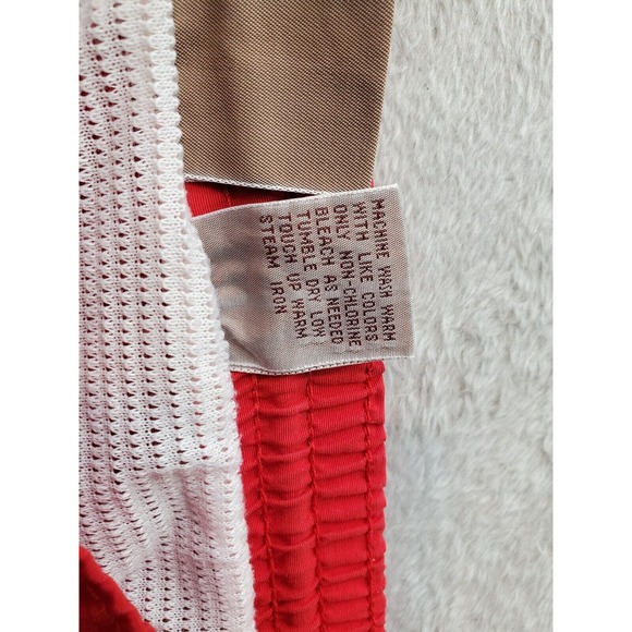 Eastern Mountain Sports Swim Short Women Large Red Mesh Lined Pockets Drawstring - Picture 7 of 9